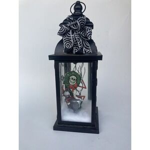 Halloween-themed lantern Jack Skellington